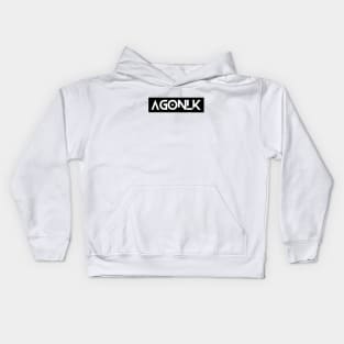 Black & White by AGONLK Kids Hoodie